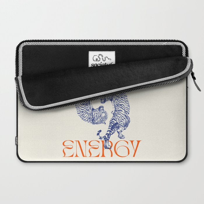 Tiger Energy Laptop Sleeve Gallery Image 2