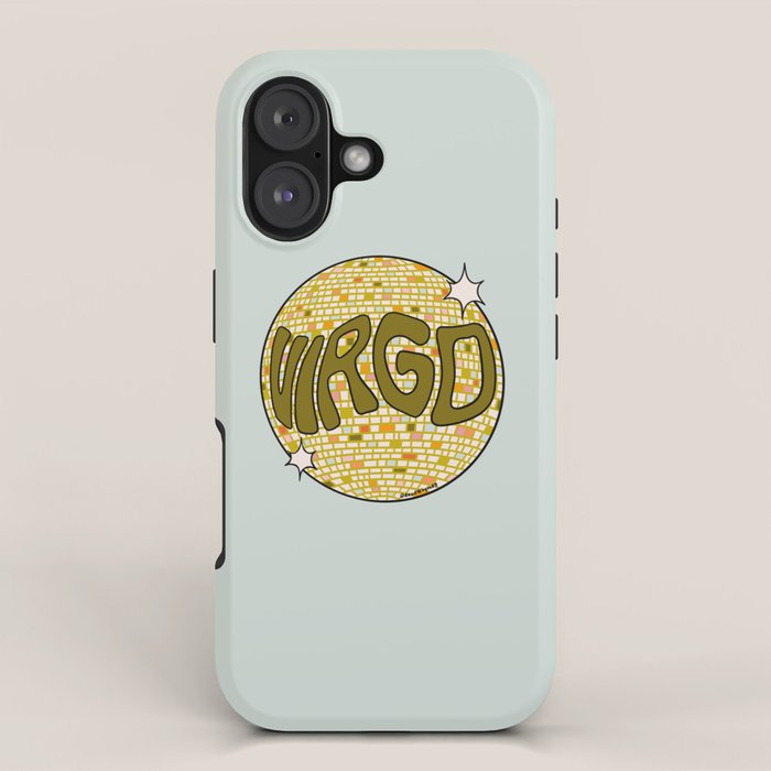 Virgo Disco Ball iPhone Case Gallery Image 1