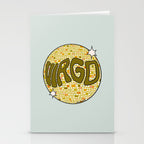 Virgo Disco Ball Stationery Card Gallery Image 2