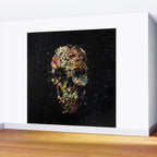 Smyrna Skull Wall Mural Gallery Image 2
