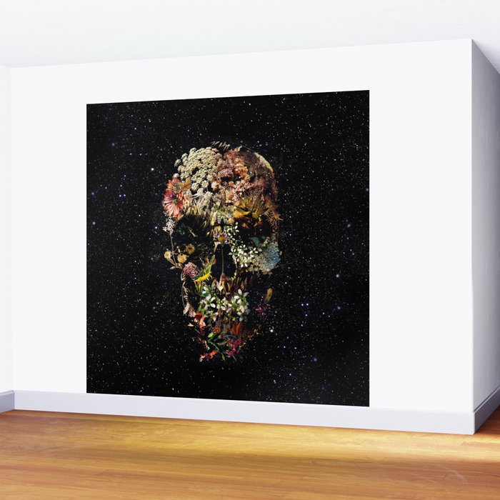 Smyrna Skull Wall Mural Gallery Image 2