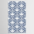 Neptune's joy blue damask reworked Tablecloth Gallery Image 2