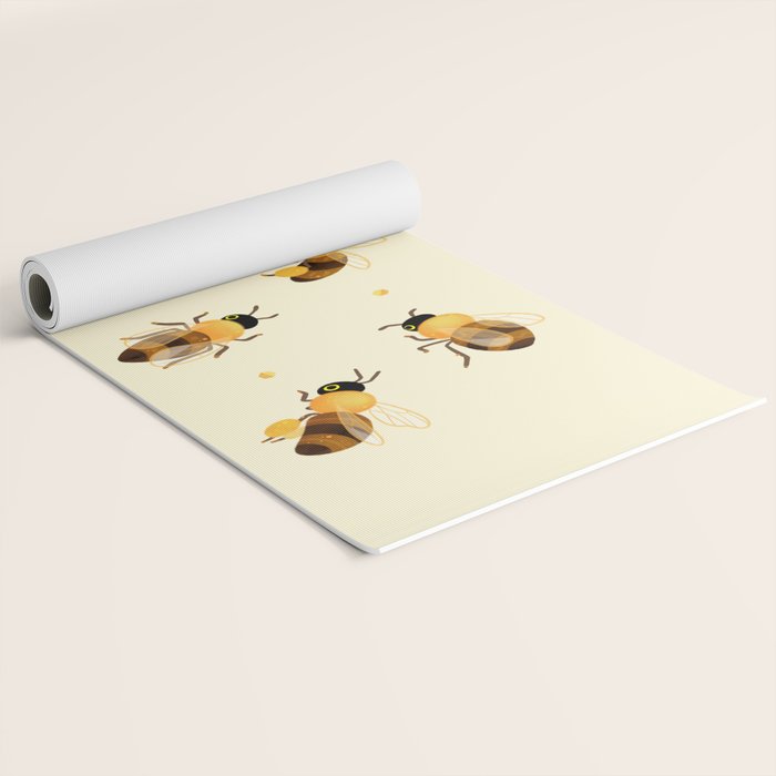 Honey bees Yoga Mat Gallery Image 2
