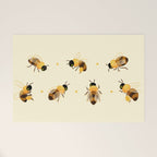 Honey bees Welcome Mat Gallery Image 1