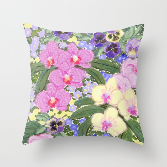 Garden of the soul  Throw Pillow Gallery Image 6