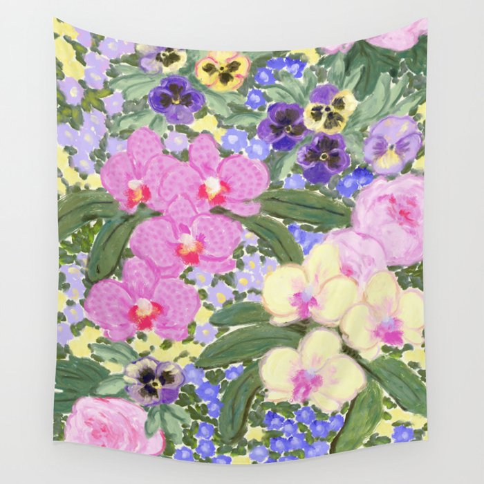 Garden of the soul  Wall Tapestry Gallery Image 4