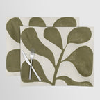 Linocut Houseplant #1 Placemat Gallery Image 1