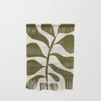 Linocut Houseplant #1 Wall Hanging Gallery Image 1