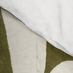 Linocut Houseplant #1 Comforter Gallery Image 4