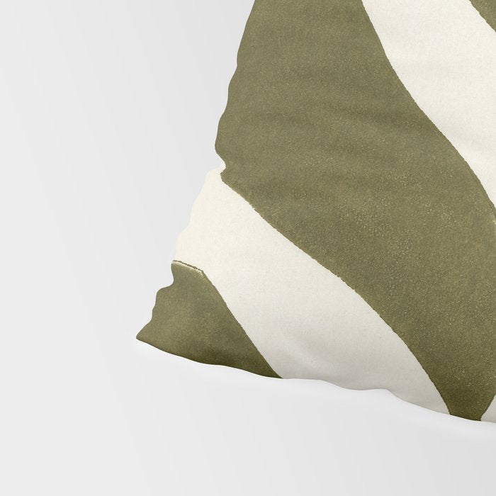 Linocut Houseplant #1 Pillow Sham Gallery Image 4