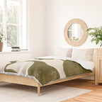 Linocut Houseplant #1 Duvet Cover Gallery Image 2
