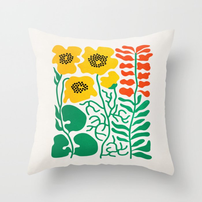 Flowers & Branches II Throw Pillow Gallery Image 6