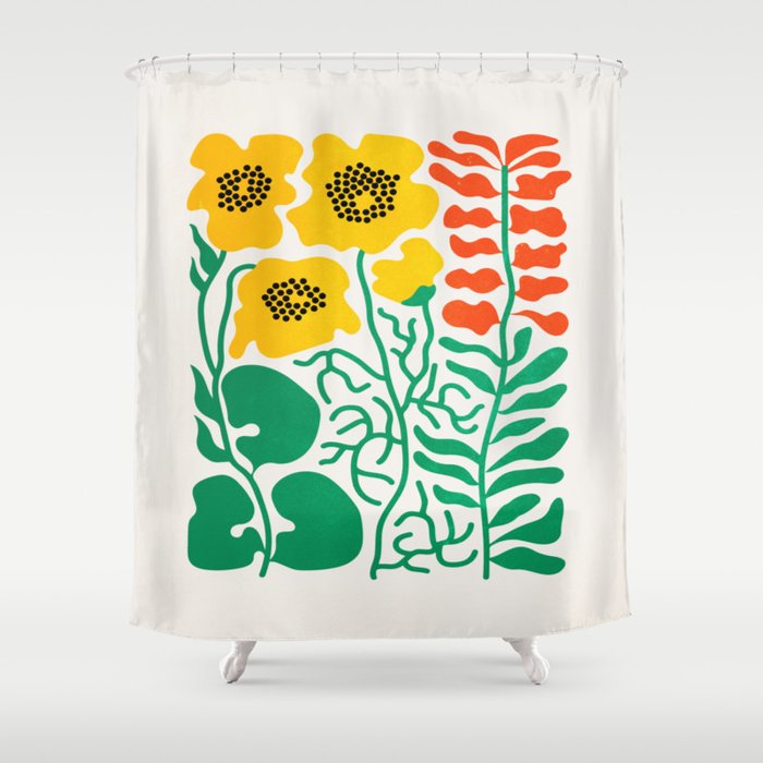 Flowers & Branches II Shower Curtain Gallery Image 1