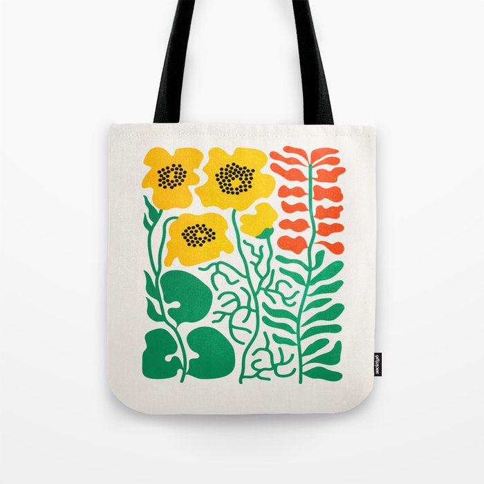 Flowers & Branches II Tote Bag Gallery Image 1