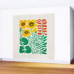 Flowers & Branches II Wall Mural Gallery Image 2