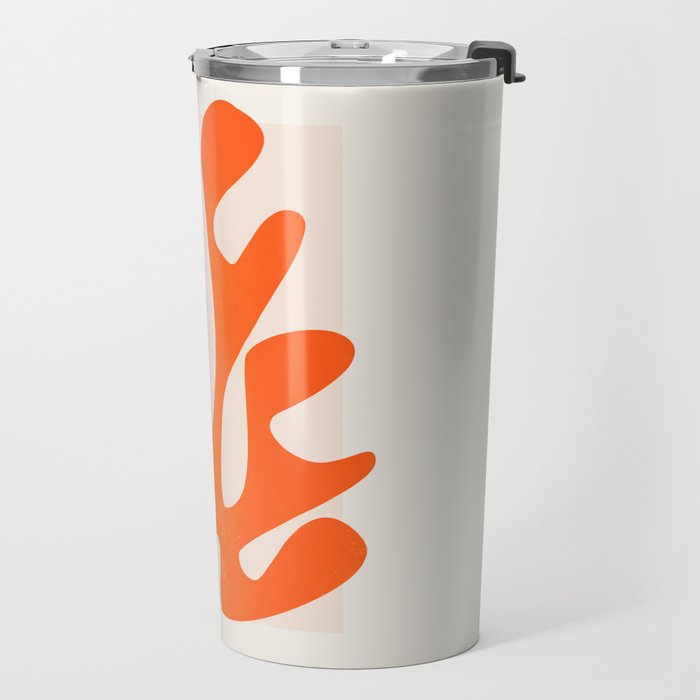 Flamingo: Matisse Color Series IV | Mid-Century Edition Travel Mug Gallery Image 2