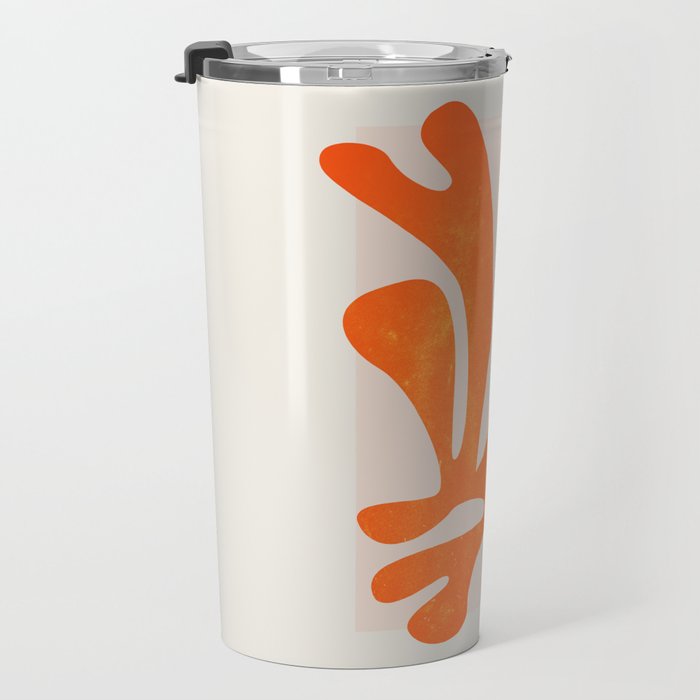Flamingo: Matisse Color Series IV | Mid-Century Edition Travel Mug Gallery Image 3