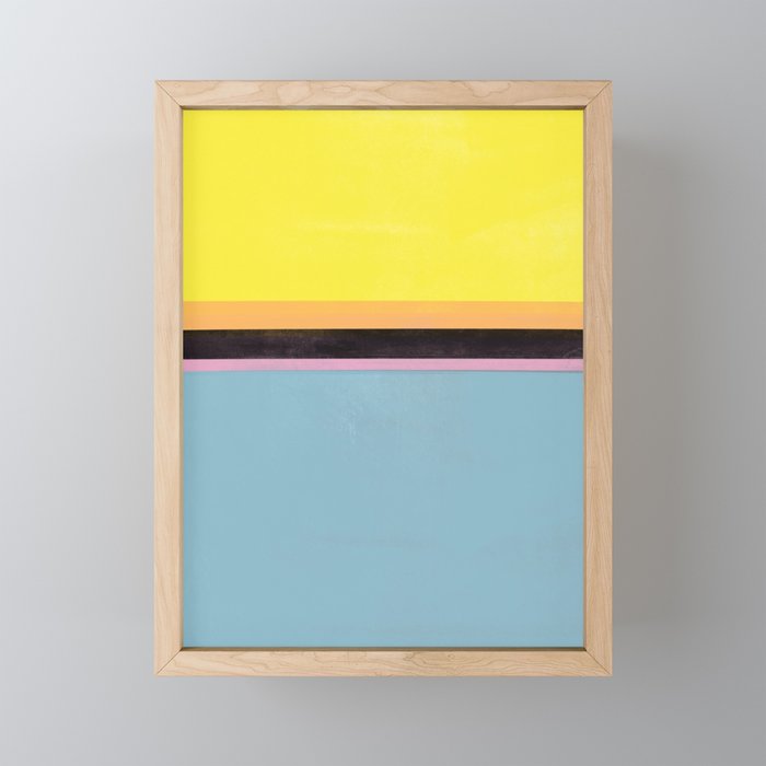 stripe study 14 Mini Art Print Gallery Image 1