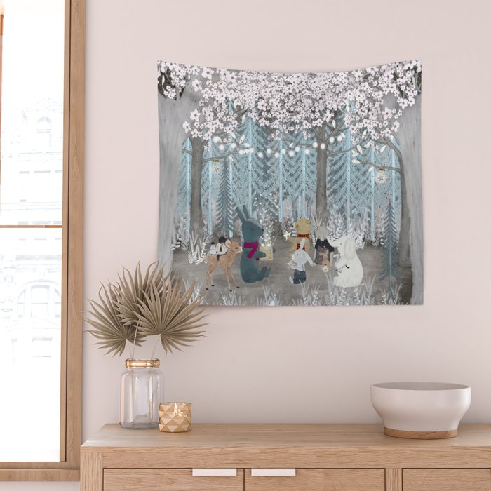 little box of stars Wall Tapestry Gallery Image 2