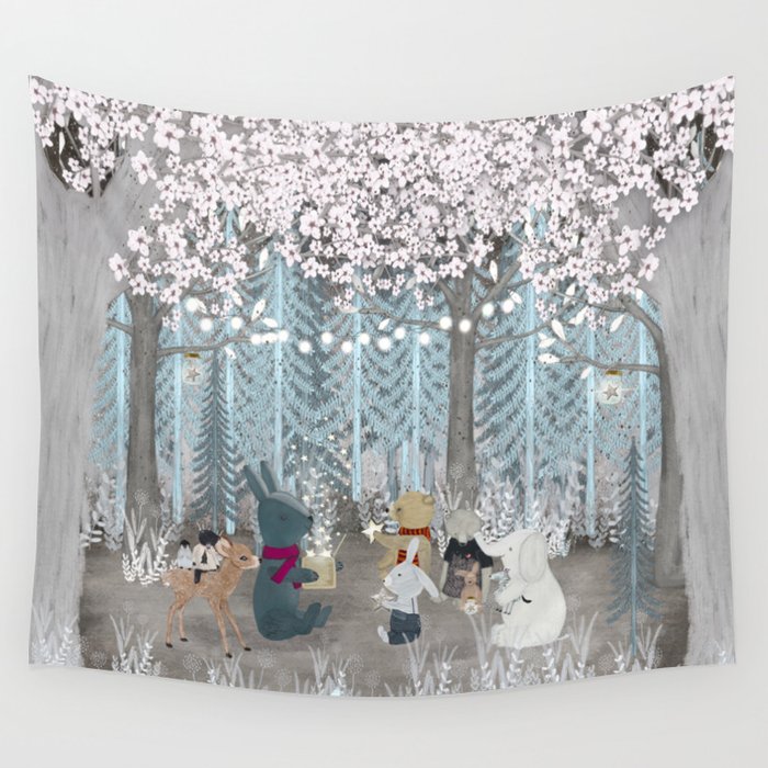 little box of stars Wall Tapestry Gallery Image 4