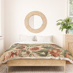 Vintage Flower Garden Duvet Cover Gallery Image 3