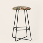 Vintage Flower Garden Stool Gallery Image 1