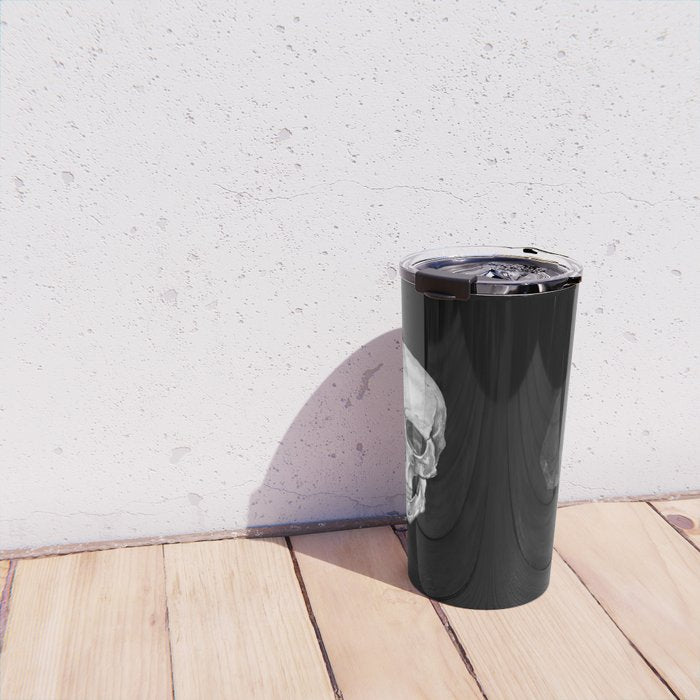 Skull Anatomy - Dark Version Travel Mug Gallery Image 4