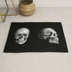 Skull Anatomy - Dark Version Rug Gallery Image 1