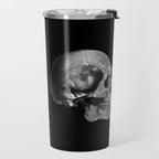 Skull Anatomy - Dark Version Travel Mug Gallery Image 2