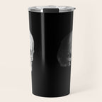 Skull Anatomy - Dark Version Travel Mug Gallery Image 1