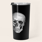 Skull Anatomy - Dark Version Travel Mug Gallery Image 3