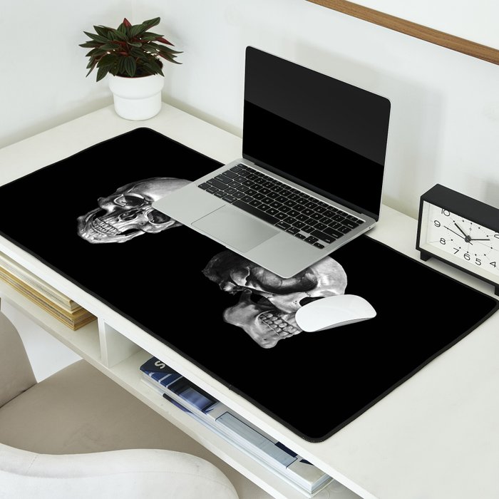 Skull Anatomy - Dark Version Desk Mat Gallery Image 2