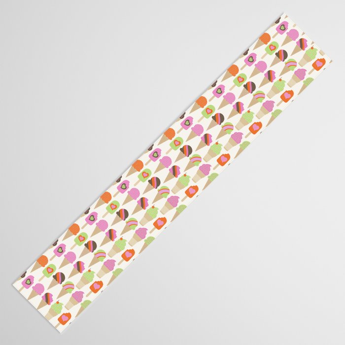 i love ice cream Table Runner Gallery Image 3