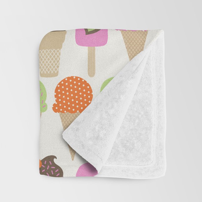 i love ice cream Throw Blanket Gallery Image 3