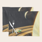 Saturn Highway - A Vintage, Retro-Futuristic Science Fiction Artwork Placemat Gallery Image 1