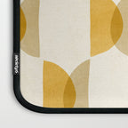 Shape Study in Gold / Geometric Pattern Laptop Sleeve Gallery Image 3
