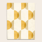 Shape Study in Gold / Geometric Pattern Notebook Gallery Image 4