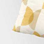 Shape Study in Gold / Geometric Pattern Pillow Sham Gallery Image 4