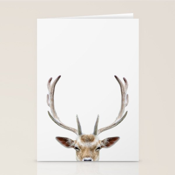 Deer Head Stationery Card Gallery Image 1