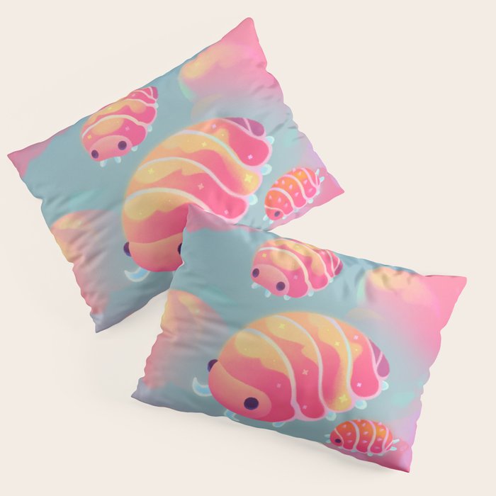 Cloud isopod - sunset Pillow Sham Gallery Image 3