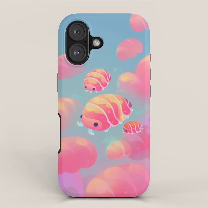 Cloud isopod - sunset iPhone Case Gallery Image 1