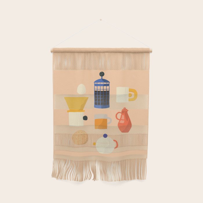 Coffee Snob Still Life Wall Hanging Gallery Image 1