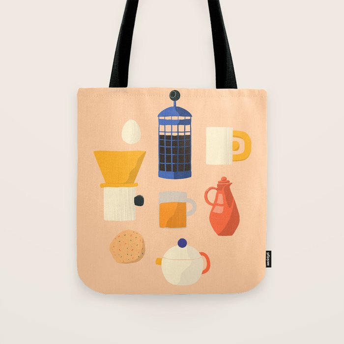 Coffee Snob Still Life Tote Bag Gallery Image 1