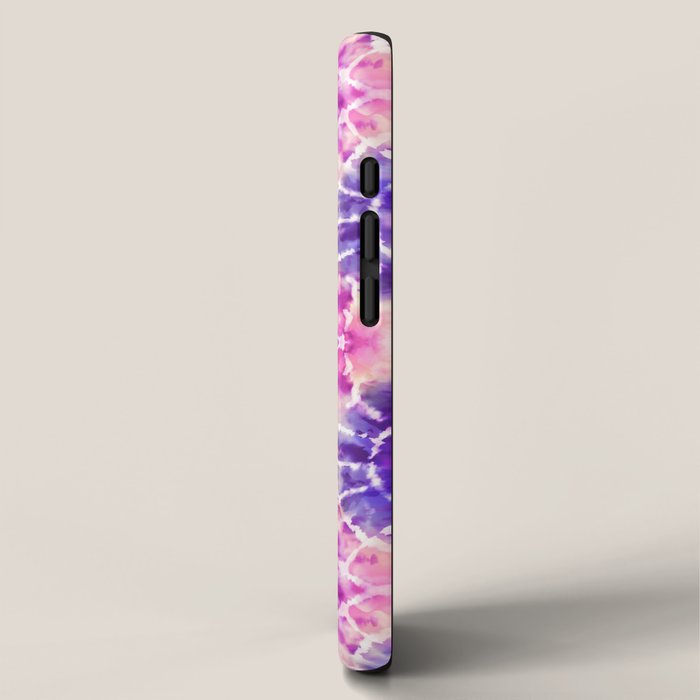 Tie Dye - peachy purple  iPhone Case Gallery Image 2