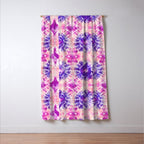 Tie Dye - peachy purple  Window Curtain Gallery Image 3
