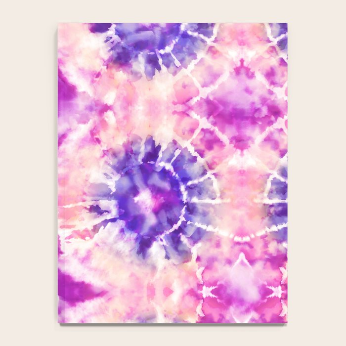 Tie Dye - peachy purple  Notebook Gallery Image 4