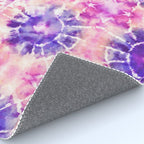 Tie Dye - peachy purple  Rug Gallery Image 4