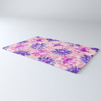 Tie Dye - peachy purple  Rug Gallery Image 3