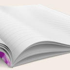 Tie Dye - peachy purple  Notebook Gallery Image 2
