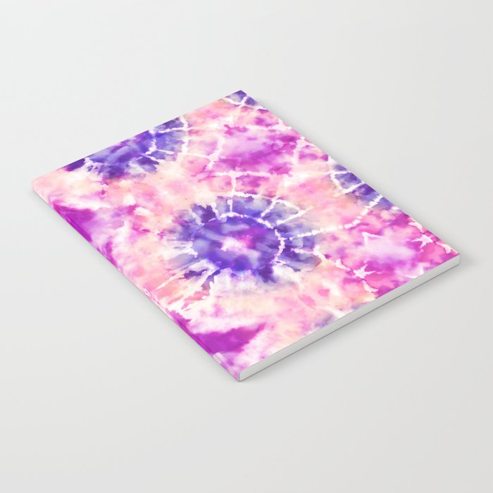Tie Dye - peachy purple  Notebook Gallery Image 2